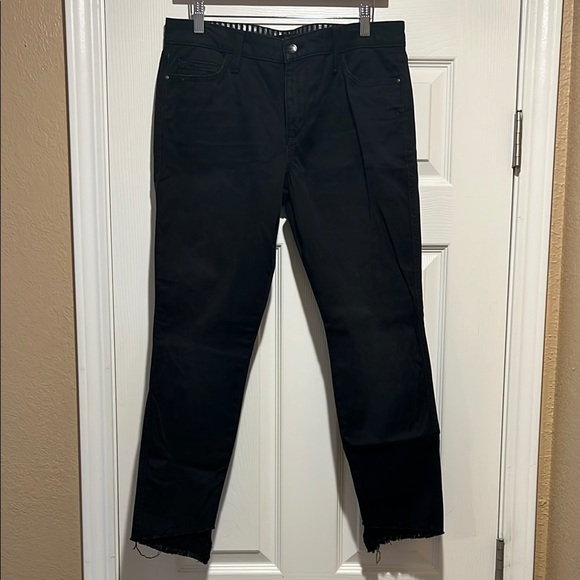 Joe's Jeans Black Denim with Silver Accents - Picture 1 of 5